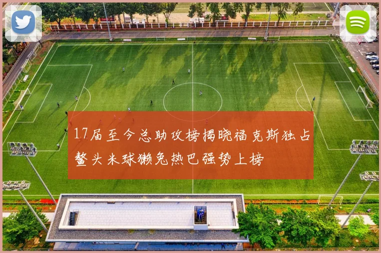 17届至今总助攻榜揭晓福克斯独占鳌头米球獭兔热巴强势上榜